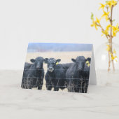 Carte Bovine Bystanders (Fleur jaune)