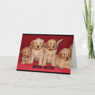 Carte Bow Wow Waouh Tu es une merveilleuse fête des mère