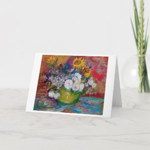 Carte Bowl avec fleurs, Van Gogh