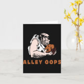 Carte Bowling Alley Oops Caveman (Fleur jaune)