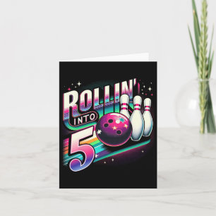 Carte Bowling Anniversaire Rollin En 5 Partie 5e Anniver