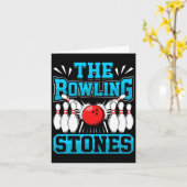 Carte Bowling Bowling Stones Funny Bowlers Bowling L (Fleur jaune)