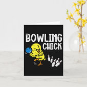 Carte Bowling Chick Funny Bowler Femmes Filles Enfants T (Fleur jaune)
