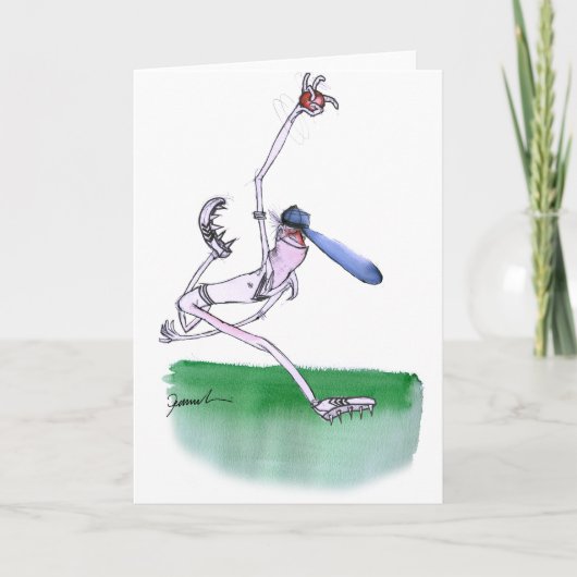 Carte BOWLING - cricket, tony fernandes (Devant)