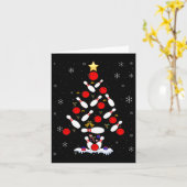 Carte Bowling Funky Noël Lumières Noël Pour Hommes W (Fleur jaune)