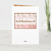 Carte Bowling personnalisé thème anniversaire (Dos)