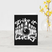Carte Bowling Strike It Lucky (Fleur jaune)