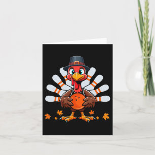 Carte Bowling Thanksgiving Costume Turquie Matching Play