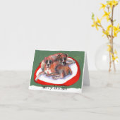 Carte Boxe 2 Xmas (Fleur jaune)