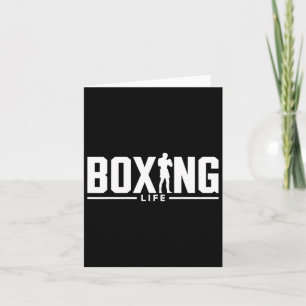 Carte Boxe à vie Boxe papa Boxe à alcool Boxer boîte cad