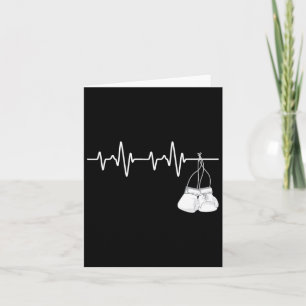 Carte Boxe Heartbeat - Boxer Lover Boxer Boxer F