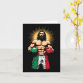 Carte Boxe mexicaine - shorts de boxe Jésus Christ Mex (Fleur jaune)