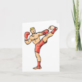 Carte Boxe pieds-poings (Devant)