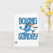 Carte Boxe Sunday Knockout Punch Heavyweight Champion (Fleur jaune)