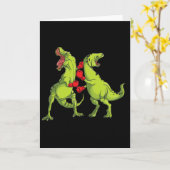 Carte Boxe T-rex (Fleur jaune)