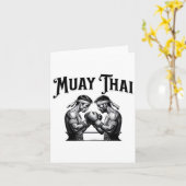 Carte Boxe thaïlandaise (Fleur jaune)