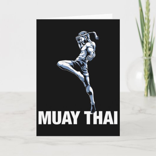 Carte Boxe Thaïlandaise Et Kickboxing (Devant)