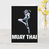 Carte Boxe Thaïlandaise Et Kickboxing (Fleur jaune)