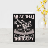 Carte Boxe thaïlandaise Muay (Fleur jaune)
