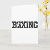 Carte Boxe Vintage Boxe 5 (Fleur jaune)