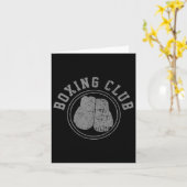 Carte Boxer Fighter (Fleur jaune)