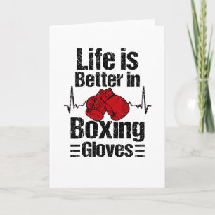 Carte Boxer Gants Boxer Boxer Match Martial Arts