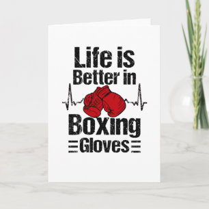 Carte Boxer Gants Boxer Boxer Match Martial Arts