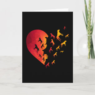 Carte Boxer Heart Chien Propriétaire Dons Animaux Drôle