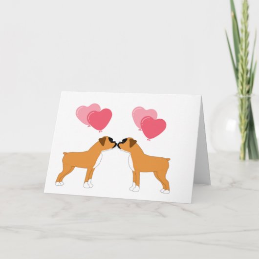 Carte Boxer Love Card (Devant)