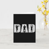 Carte Boxer Papa Love Boxe Cadeau De Boxe Pour La Format (Fleur jaune)
