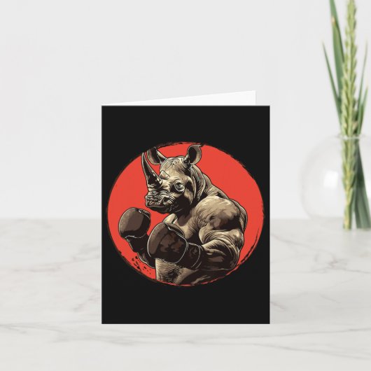 Carte Boxer Rhino (Devant)