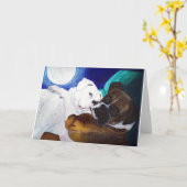 Carte Boxeurs éclatés (Fleur jaune)