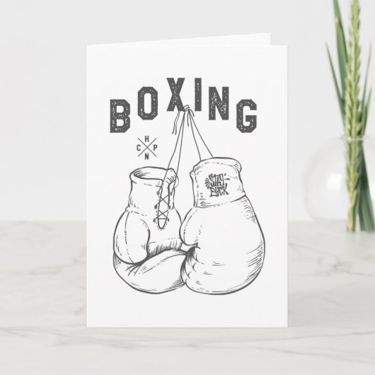 Carte Boxing gloves (Devant)