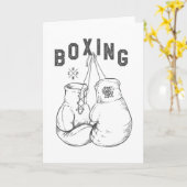 Carte Boxing gloves (Fleur jaune)