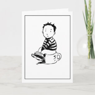 Carte Boy On Pot