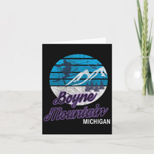 Carte Boyne Mountain Michigan Usa Station de ski Snowboa