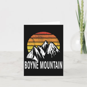 Carte Boyne Mountain Michigan Usa Station de ski Snowboa