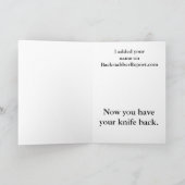 Carte BR Greeting Card (Intérieur)