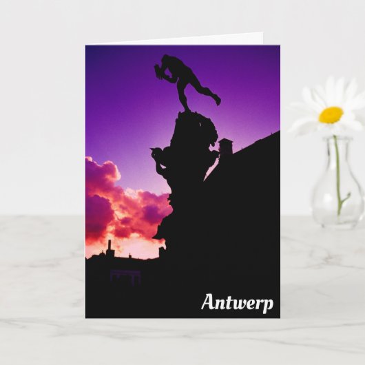 Carte Brabo, Anvers (Petite plante)