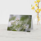 Carte Bramble Berry Close Up Nature Photo (Fleur jaune)