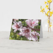 Carte Branche florissante (Fleur jaune)