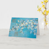 Carte Branches à fleurs (Fleur jaune)