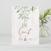 Carte Branches botaniques rustiques de fantaisie sur Arr (Debout devant)