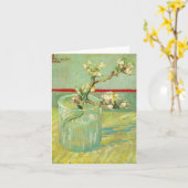Carte Branches de fleurs d'amandes en verre Van Gogh Art (Fleur jaune)