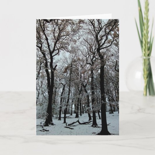 Carte Branches et arbres (Devant)