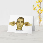 Carte Branchez mes oreilles à tous les canards politique (Fleur jaune)