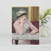 Carte Brandy à la prune | Édouard Manet (Debout devant)