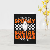 Carte Branleur Dans Mon Ère De Travailleur Social Squele (Fleur jaune)