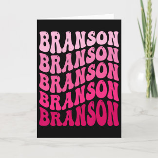 Carte Branson Missouri Souvenir de vacances Graphique Ré