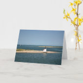 Carte Brant Point Lighthouse Card (Fleur jaune)